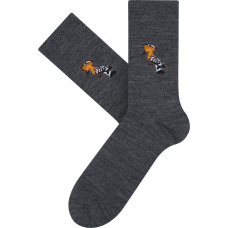 Thin wool socks "Hoopoe"